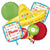 Sombrero Maraca Fiesta Foil Balloon by Anagram from Instaballoons