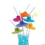 Sombrero Plastic Straws by Fun Express from Instaballoons