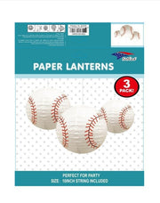 SoNice Baseball Lantern Set 10″