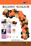 SoNice Latex Basketball Organic Balloon Garland Kit