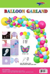 SoNice Latex Butterfly Balloon Garland