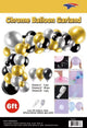 Chrome Balloon Garland Kit