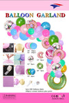 SoNice Latex Donut Organic Balloon Garland Kit