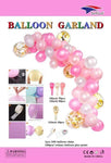 SoNice Latex Light Pink Organic Balloon Garland
