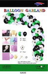 SoNice Latex Soccer Organic Balloon Garland Kit