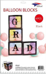 SoNice Party Supplies Graduation GRAD Balloon Boxes