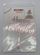 Happy Birthday Cake Topper Rose Gold