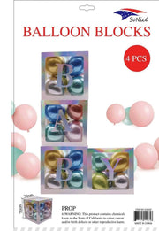 SoNice Party Supplies Iridescent BABY Balloon Boxes (4 Box Kit)