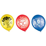 Spidey & Friends Latex Balloons by Amscan from Instaballoons