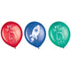 Spies In Space 12" Latex Balloon 6ct - Amscan