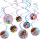 Spiral Decorations - The Little Mermaid - Amscan