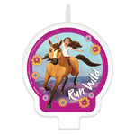 Spirit Riding Free Birthday Candle by Amscan from Instaballoons