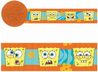 Spongebob 30ft Crepe Streamer Roll - Amscan