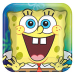 7" Paper Plates - SpongeBob (8ct) - Amscan