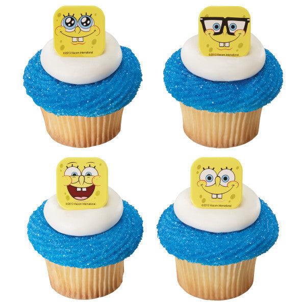 Spongebob Mood Faces Rings  by DecoPac from Instaballoons