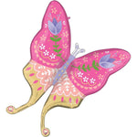 Spring Cheer Butterflies 33″ Foil Balloon by Anagram from Instaballoons