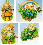 St. Patricks Cutouts pkg of 4