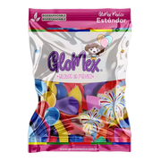 Standard Assortment 18″ Latex Balloons by GloMex from Instaballoons