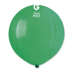 Standard Green 19″ Latex Balloons by Gemar from Instaballoons