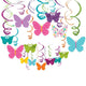 Hanging Swirls - Summer Butterfly (30ct) - Amscan