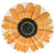 Sunflower Charger Plate by Amscan from Instaballoons