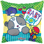 SV Baby Boy Sleepy Bear 18″ Foil Balloon by Convergram from Instaballoons