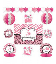 Room Decorating Kit - Sweet Safari Girl (10ct) - Amscan