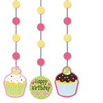 Sweet Treats Hanging Cuouts 3pc - Creative Converting