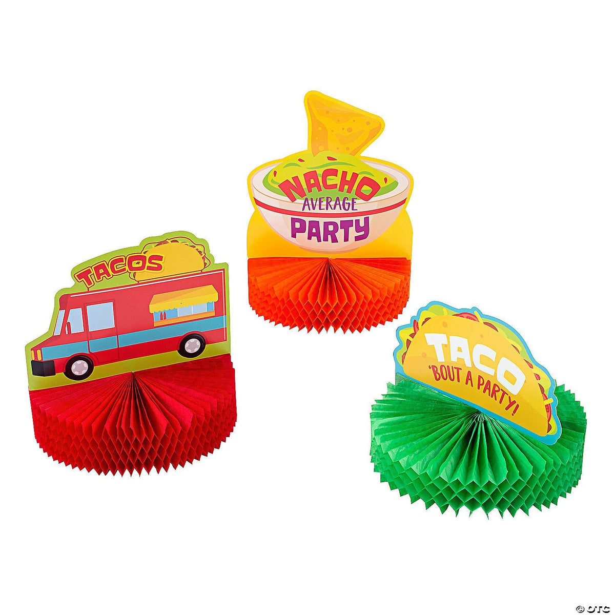 Taco Centerpieces by Fun Express from Instaballoons