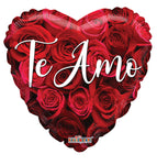 Te Amo Arreglo De Rosas 18″ Foil Balloon by Convergram from Instaballoons