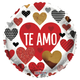 Te Amo Corazones 18″ Balloon