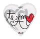 18" Te Amo Little Red Heart (25ct) - Anagram