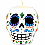 Tea Light Candle Holder - Day of the Dead - The Beistle Company
