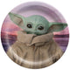 9" Paper Plates - The Mandalorian - The Child (8ct) - Amscan
