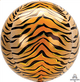 TIGER PRINT ORBZ Foil Balloon - Anagram