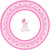 Tiny Bundle Pink Baby 10.5" Plates by Amscan from Instaballoons