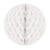 Tissue Ball White Foil Balloons by Beistle from Instaballoons