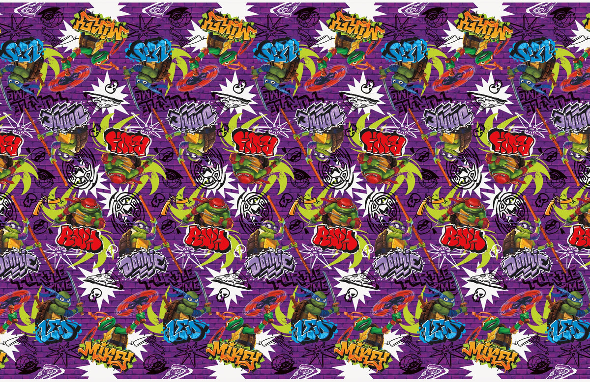 TMNT Mayhem Table Cover by Unique from Instaballoons