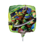 TMNT Teenage Mutant Ninja Turtles (requires heat-sealing) 9″ Foil Balloon by Anagram from Instaballoons