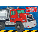 Tonka Construction Postcard Invitations 8ct
