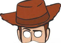 Felt Mask - Toy Story Woody (1ct) - Amscan