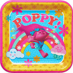 Trolls 9in Sq Plts 9″ by Amscan from Instaballoons