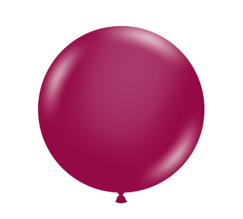 Tuftex Latex Burgundy 24″ Latex Balloons (3 count)