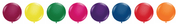 Tuftex Latex Crystal Assortment 11″ Latex Balloons (100 count)