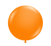 Tuftex Latex Crystal Tangerine 17″ Latex Balloons (50 count)