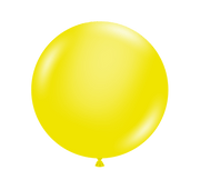 Tuftex Latex Crystal Yellow 17″ Latex Balloons (50 count)