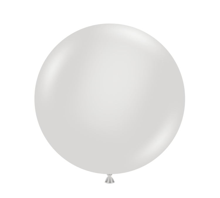 Tuftex Latex Fog 24″ Latex Balloons (3 count)
