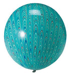 Tuftex Latex Green Peacock 18″ Latex Balloons (5 count)