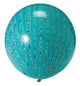 Green Peacock 18″ Latex Balloons (5 count)