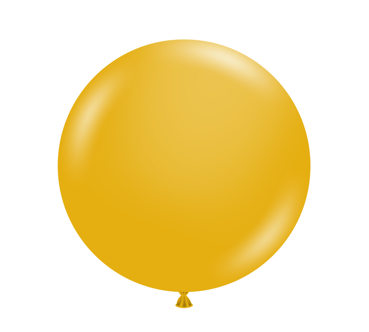 Tuftex Latex Mustard 24″ Latex Balloons (3 count)